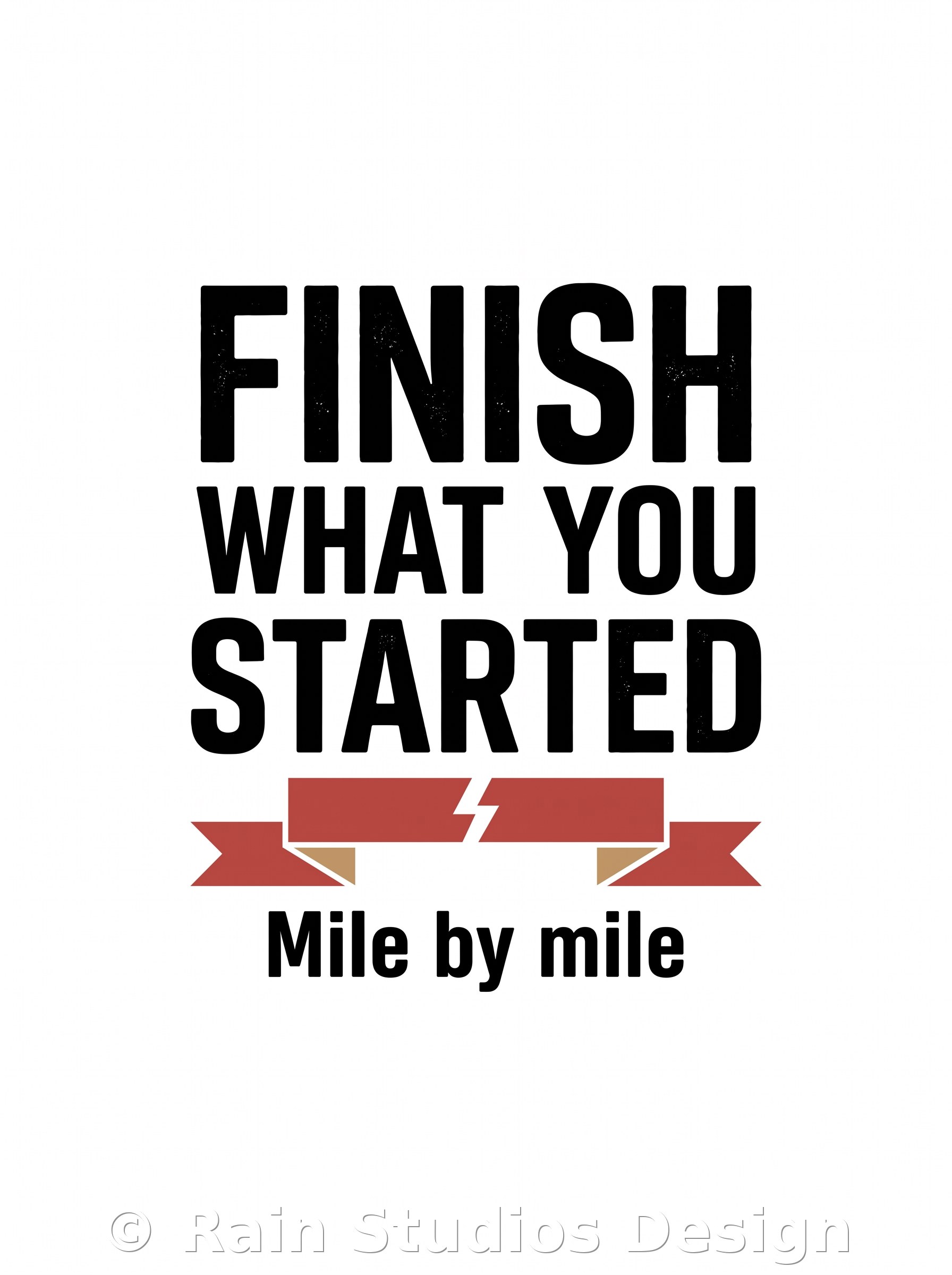 Marathon T-shirt T-shirt design