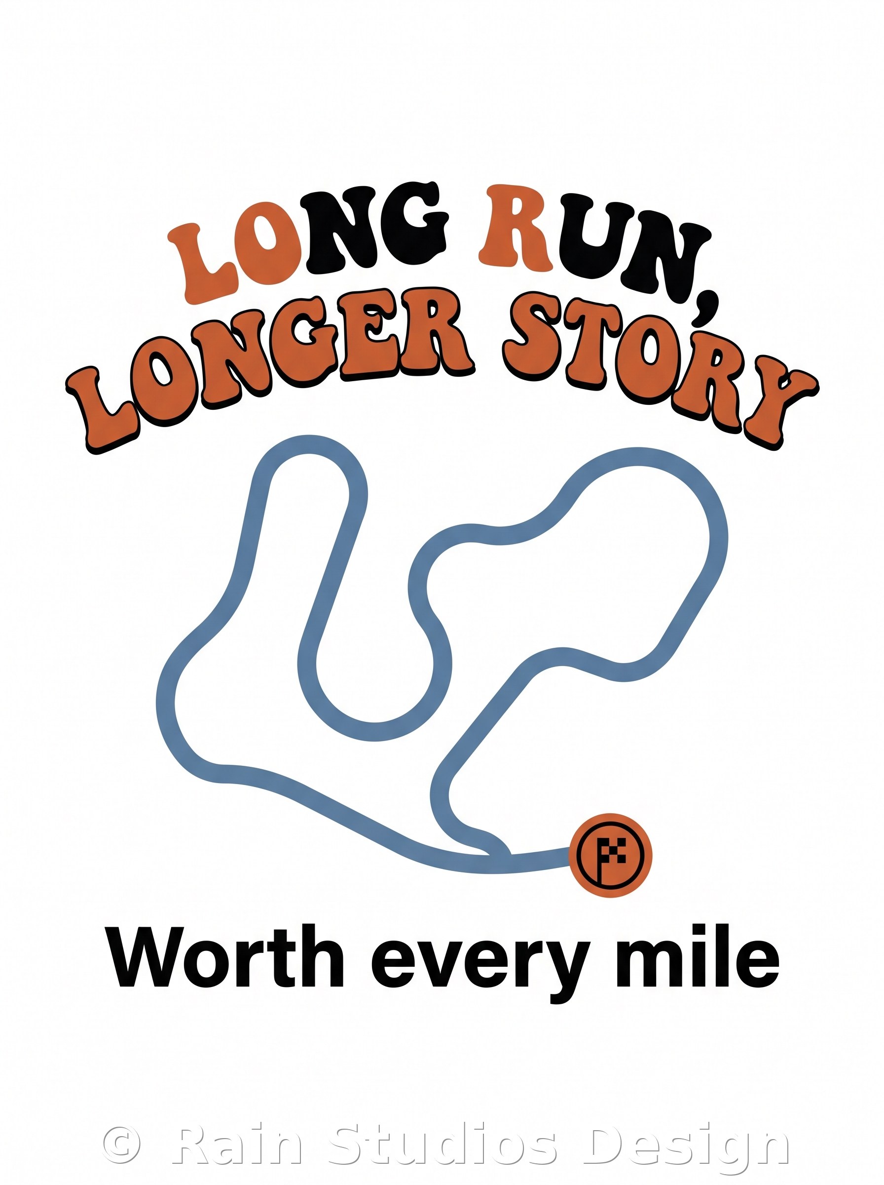 Marathon T-shirt T-shirt design