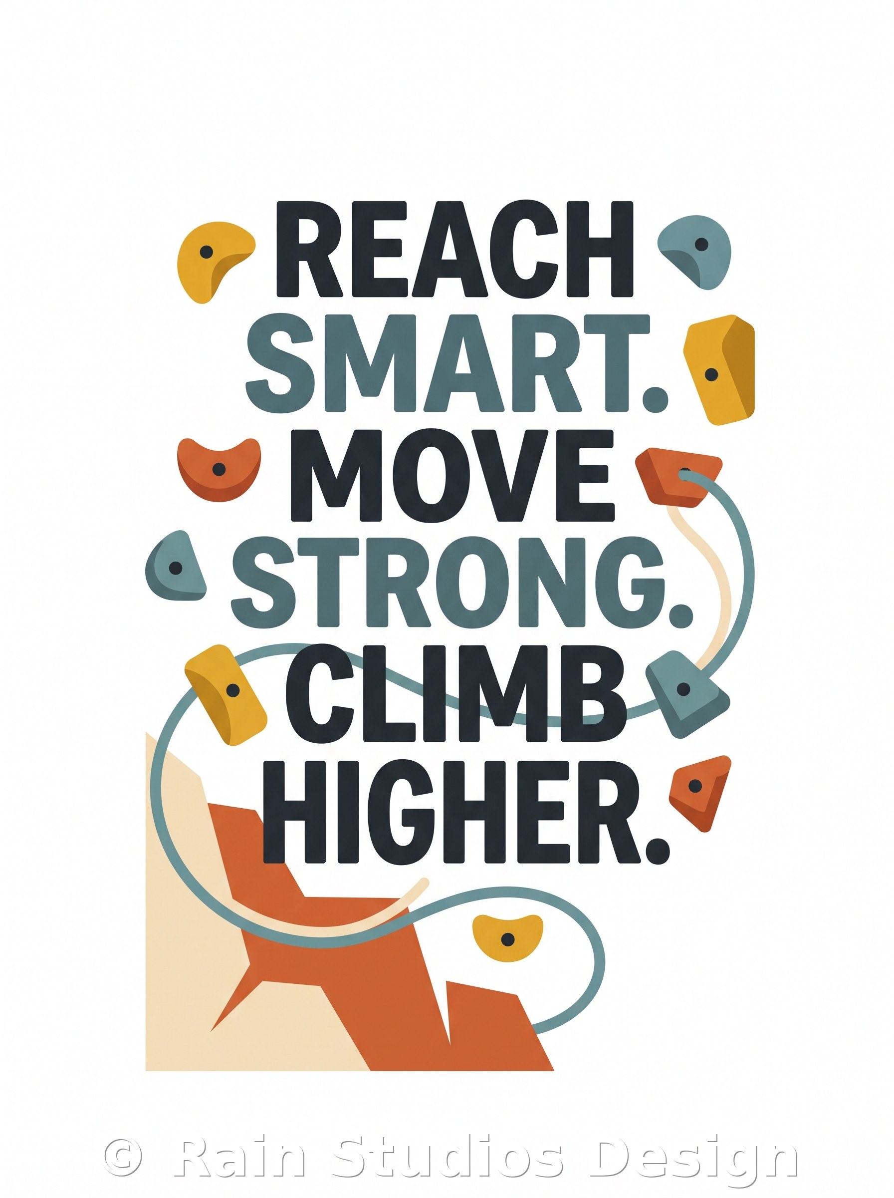 Rock Climbing T-shirt design